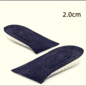 Lót độn đế silicone tổ ong mặt vải (123) lớp có thể tách rời giúp tăng 2cm3.5cm 5cm chiều cao