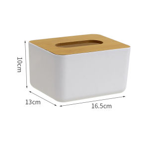 กล่องทิชชู่ กล่องใส่ทิชชู่ กล่องทิชชูสวยๆ ที่ใส่ทิชชู่ กล่องใส่กระดาษทิชชู่ กล่องใส่ทิชชู ecoco กล่องทิชชู่ฝาไม้ไผ่ กล่องทิชชู่มินิมอล