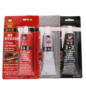 Versachem กาวทาประเก็น  BLUE / MEGA BLACK ชนิดพิเศษ RTV (85กรัม) เนื้อสีน้ำเงิน กาวฟ้า  กาวน้ำเงิน กาวทาประเก็นสีฟ้า ( เลือก: กาวน้ำเงิน / กาวดำ )