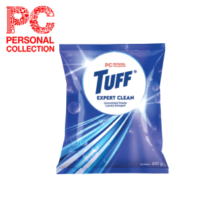 Tuff Expert Clean Concentrated Powder Laundry Detergent 800g Fragrance Household Scented Cleaner Floral Hand Flower