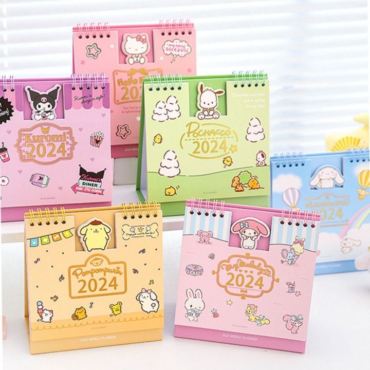 kalender 2024 lengkap kalendar 2024 calendar aesthetic kalendar kuda tahun 2024 Mini Kulomi