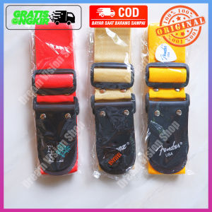 Strap Selempang Gitar Dan Bas Bonus Pick Gitar Pasti ORI BISA COD !!! PALING MURAH !!!