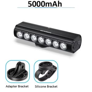 2026 NEWBOLER 8000mAh Bicycle Light Front 2000LM Bike Light USB Type-C Charging MTB Road Cycling Lamp Bicycle Accessories