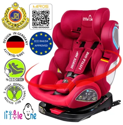 MIROS APPROVED JPJ APPROVED ECE CERTIFIED Little One Baby Smart Pro STARK 360° GM0932 Spin Isofix Safety Car Seat