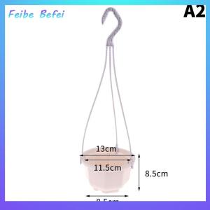 [Feibe Befei] Nhựa Treo Trồng Hoa Nhà Máy Chuỗi Giỏ Trồng Chủ Mọng Nước Nhà Máy Hoa Chậu Hoa Container Nhà Vườn Trang Trí Nội Thất