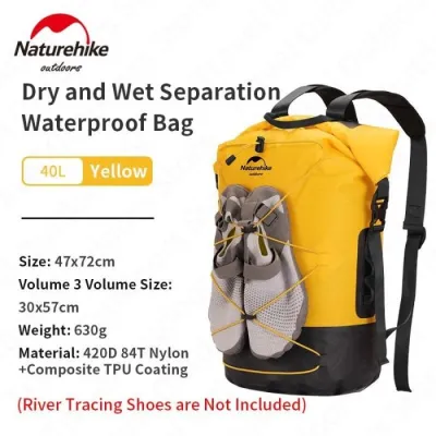 DRYBAG NATUREHIKE NH21FSB04 TAS BACKPACK WATERPROOF snorkeling - PUSAT PANCING IKAN