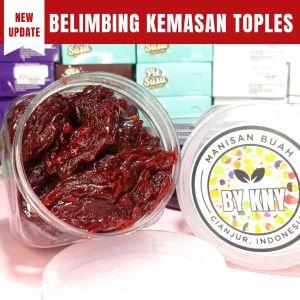 BELIMBING KERING KEMASAN TOPLES MANISAN BUAH KERING MANISAN BUAH CIANJUR BY KNY