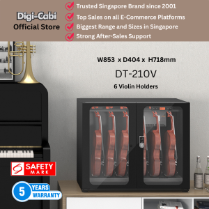 Digi-Cabi Lux Series (NEW) DT-210V Violin Electronic Dry Cabinet