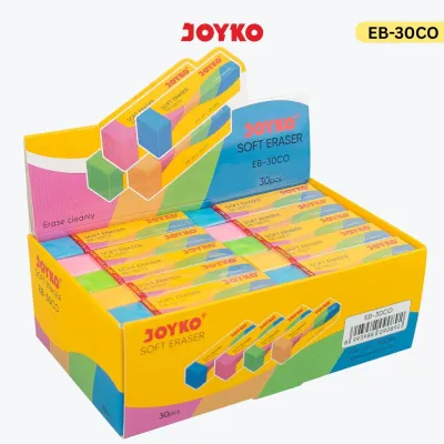 JOYKO Eraser Penghapus 1 Pack EB-30CO Isi 30 Pcs