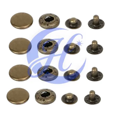 Set 10 bộ nút bấm áo 4 chi tiết không gỉ sét cho phụ liệu may mặc