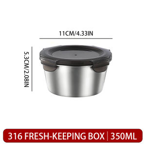 steel fresh-keeping box food grade with lid sealed large capacityss steel fresh-keeping box food grade with lid sealed large capacity