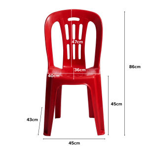 NEST Kopitiam-II Stackable Chair / Stackable / Space Saving / Plastic / SG
