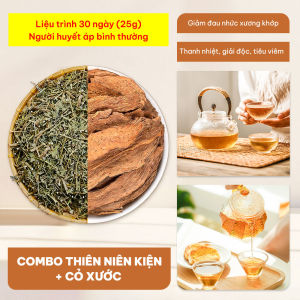 Combo thiên niên kiên cỏ xước hỗ trợ giảm đau nhức thoát vị tên bì tay chân xương khớp giảm gout
