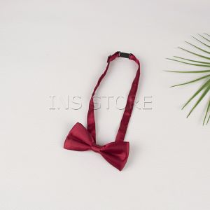 INS โบว์หูกระต่ายเด็ก ปรับความยาวสายได้ ผ้าซาติน 2 ชั้น Kids Bow