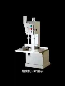 220V Electric Bone Saw Machine Adjustable Cutting Size For Meat Shop Supermarket Restaurant Use