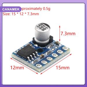 【CANAMEK】 5W Class D Digital Amplifier Board 5128 Amplifier Board Mono Audio Module Low Distortion Volume Up Module Sound Enhancement