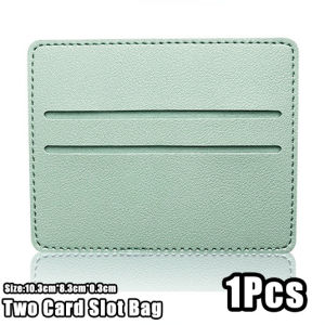 Floral Oil Painting Pull-Out Card Case / Multi-Slot Organizer / Large Capacity PU ID Holder w Buckle