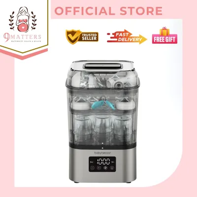 Baby Brezza SuperQuick Baby Bottle Sterilizer and Dryer - Sterilizes & Dries in just 10 Minutes
