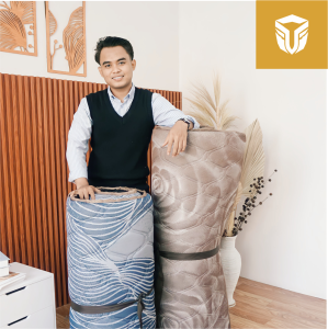 WARRIOR Kasur Travel Bed Mattress 160x200 | Kasur Matras Gulung | Kasur Lipat Gulung | FREE TAS Anti Kempes