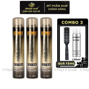[Chính Hãng USA ] Gôm xịt tóc Colmav Hair Spray 360ml USA - new 2025 + Quà Tặng