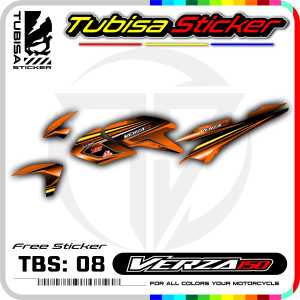 Stiker Striping Motor Verza - Stiker Sticker Striping Variasi Motor Verza. TBS.08