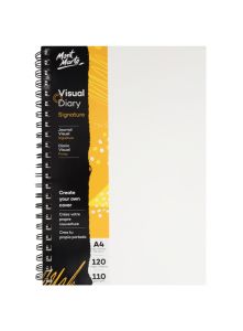 Mont Marte Visual Diary Paper Cover A4 120pge 110gsm