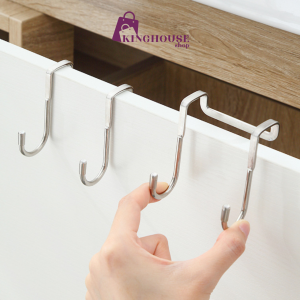 Kinghouse ตะขอคู่สแตนเลส ตะขอแปะผนัง ตะขอแขวน ตะขอติดผนัง ตะขอ ที่แขวน ที่แขวนติดผนัง ER-E021