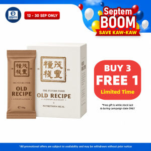 [Alpro Pharmacy] The Future Food Old Recipe Nutritious Multigrain Meal 30g x 10 Sachets | 86 Natural Ingredients