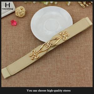 Hayating Fashion Elastic Waistband Elegant Cummerbund Women Dress Buckle Belt Strap Waist