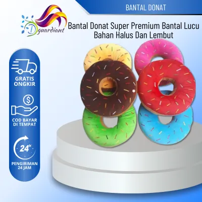 Bantal Donat Super Premium Bantal Lucu Bahan Halus Dan Lembut Enak Buat Bersantai