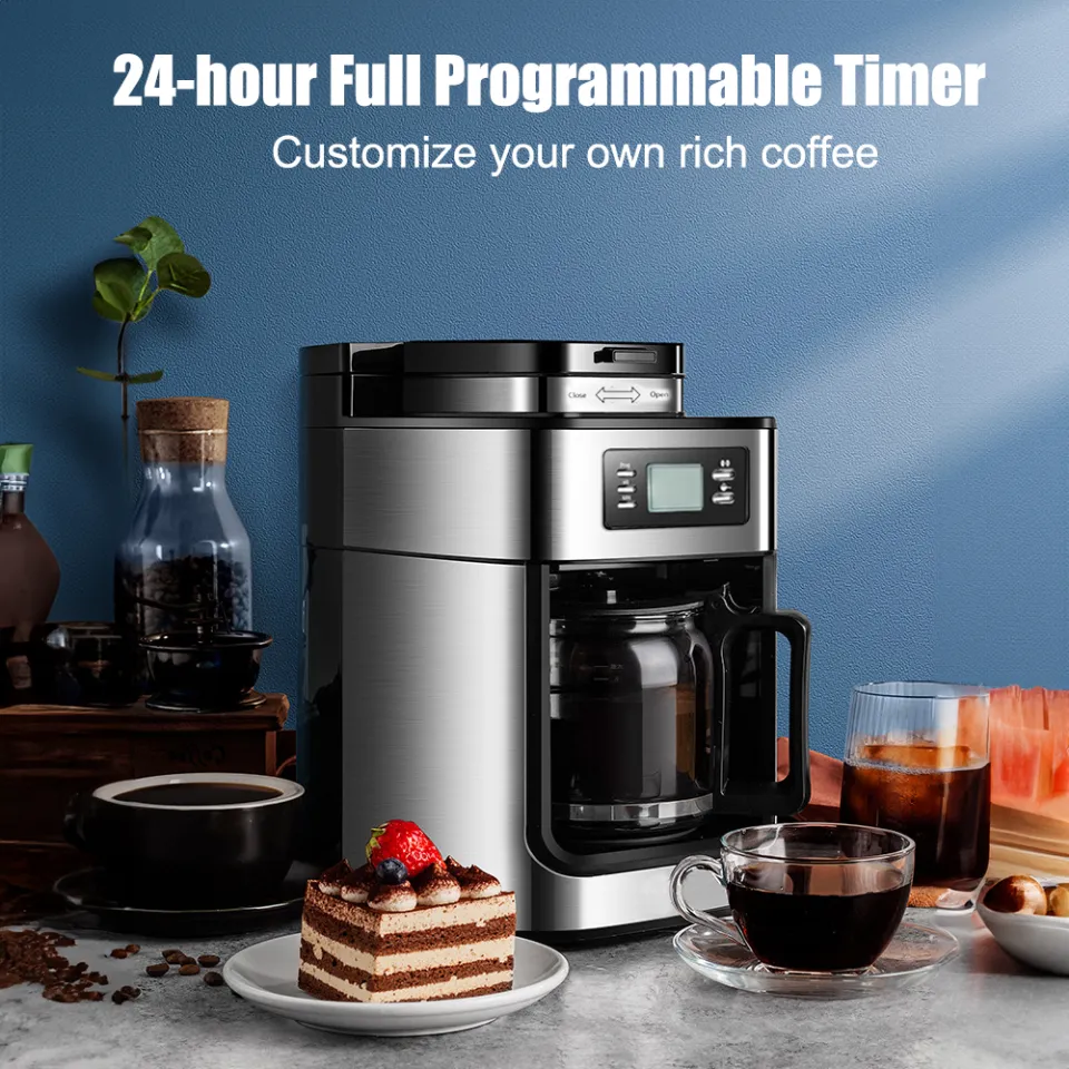 Programmable Coffee Maker with Timer 1050 Watts Large