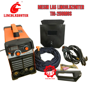 Lin Colnzonter Mesin Las Tig-250mos Heavy Duty Aksesori Lengkap