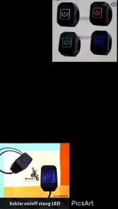 saklar on off motor lampu led power button on off led saklar stang motor adv ninja fu vixion jupiter dll