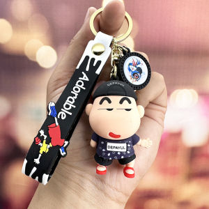 Gantungan Kunci Shinchan Keychain Gantungan Karakter Kartun Anime Jepang Shin Chan