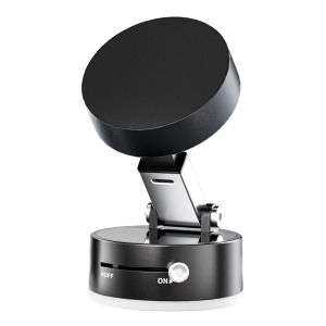 Adjustable Vacuum Magnetic Suction Cup Phone Mount Hands-Free Magnetic Cell Phone Holder for Car/Gym/Mirror/Smoot