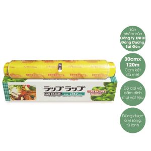 Màng Bọc Thực Phẩm Tự Hủy Sinh Học Laspalnm Nhật Bản Co Giân bám dính- Bán chạy số 1 tại Việt Nam- Rẻ hơn siêu thị bán
