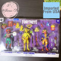 Fortnite Walmart Exclusive, TRIO MODE, Tomatohead, Peely, Beef Boss Toy Action Figure. 