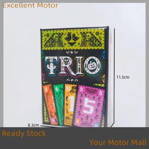 Excellent Ready Stock 1 Set Family Game Nights Perfect For Party Accessories TRIO Strategy Board Game For 3-6 Players And 15 Minutes Playing Time