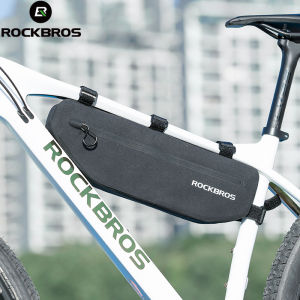ROCKBROS Cycling Bicycle Bags Top Tube Front Frame Bag Waterproof MTB Road Triangle Pannier Dirt-resistant Bike Accessories Bags
