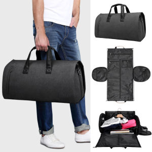 Multifunction Suit Dress Travel Carrier Bag Large Capacity Duffle Bag Hand Bags with Shoe Pouch