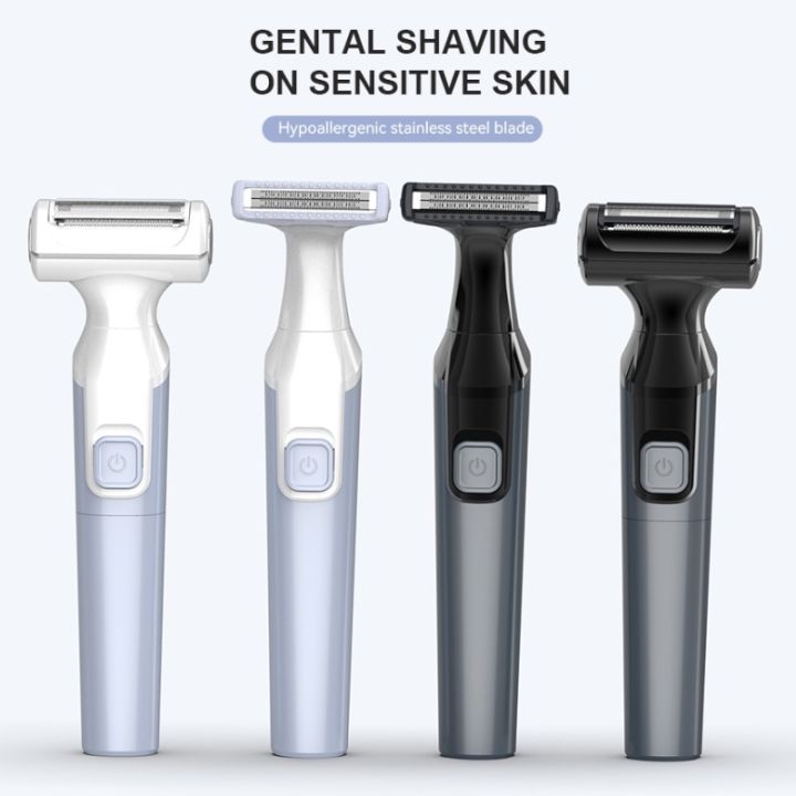 ZZOOI 2 in 1 Electric Shavers Epilator Male Waterproof Hair Removal