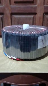 trafo toroid donat 40A CT 80v - 70v murni
