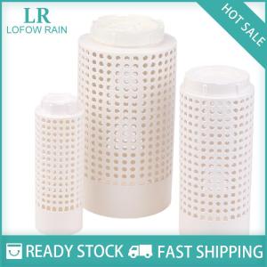 LF Wholesale✨Flash Sale ✨ 1Pcs White Plastic Earthworm Compost Bin With Holes And Lid Suitable For Garden Courtyard Outdoor Compost Bin