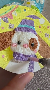 Magics Puff 3D Drawing Foam Texture Blank Painting Paper Bubble Drawing Pen Art Supplies