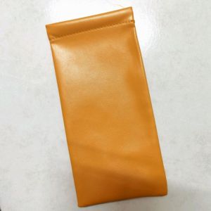 🇲🇾Readystock🇲🇾 Glasses Bag 眼镜袋 Sunglasses Storage Case Shrapnel Mouth Automatic Closing Glasses Storage Bag Leather