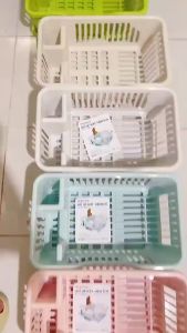 Rổ Úp Bát Đĩa Có Khay Hứng Nước Tiện Lợi Chất Liệu Nhựa PP Cao Cấp Dày Dặn Vuadienmay