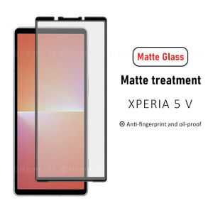 Cho Sony Xperia 5 Mark V HD/mờ đầy đủ/không đầy đủ Bảo Hiểm Chống cháy nổ Miếng dán màn hình kính cường lực