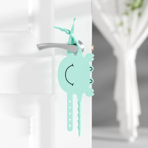 2 Pieces Door Silencer Jammer Door Closer Elastic Cushion