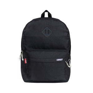 Tas Sekolah Sma Smp Smk Ransel Laptop Backpack Pria Wanita IBBP Bordo Hitam