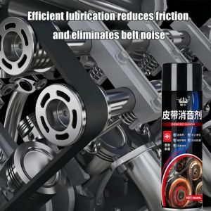 Car Engine Belt Lubricant Silencer engine degreaser【3 seconds noise elimination】360ML Abnormal noise anti-aging protection wax